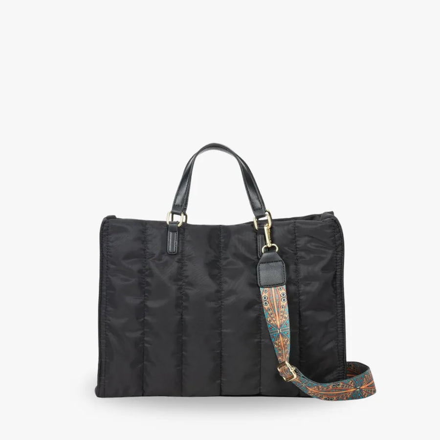 Lelah Vegan Leather Tote Bag