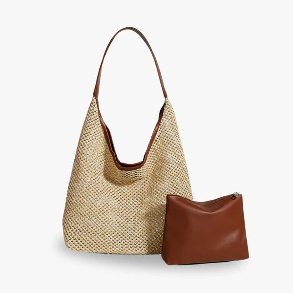 Lena Vegan Leather Hobo Bag
