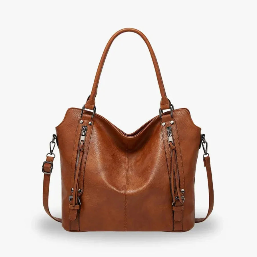 Lynah Vegan Leather Crossbody Bag