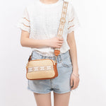 Auma Vegan Leather Crossbody Bag