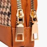 Moya Structured Vegan Leather Zip Wallet