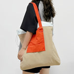 Folda Vegan Leather Foldable Tote Bag