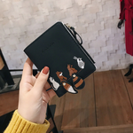 Renah Embroidered Vegan Leather Bifold Wallet