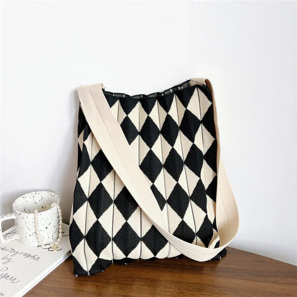 Maglia Vegan Leather Foldable Tote Bag