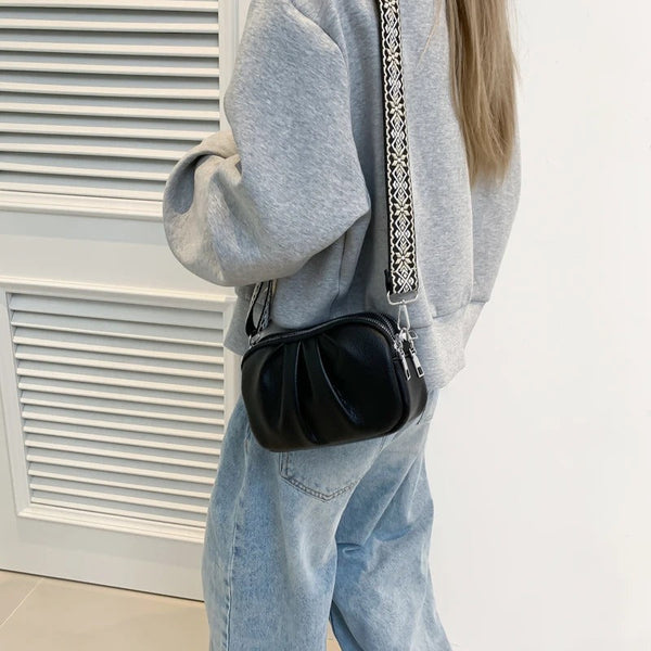 Samah Vegan Leather Crossbody Bag