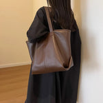 Manya Vegan Leather Tote Bag