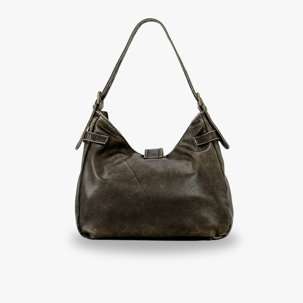 Najah Vegan Leather Hobo Bag
