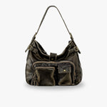 Najah Vegan Leather Hobo Bag