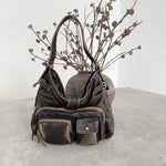 Najah Vegan Leather Hobo Bag