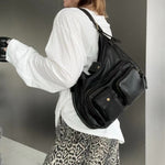 Najah Vegan Leather Hobo Bag