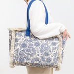 Flora Vegan Leather Tote Bag