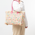 Flora Vegan Leather Tote Bag