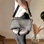 Lune Vegan Leather Crossbody Bag