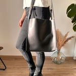 Riva Vegan Leather Tote Bag