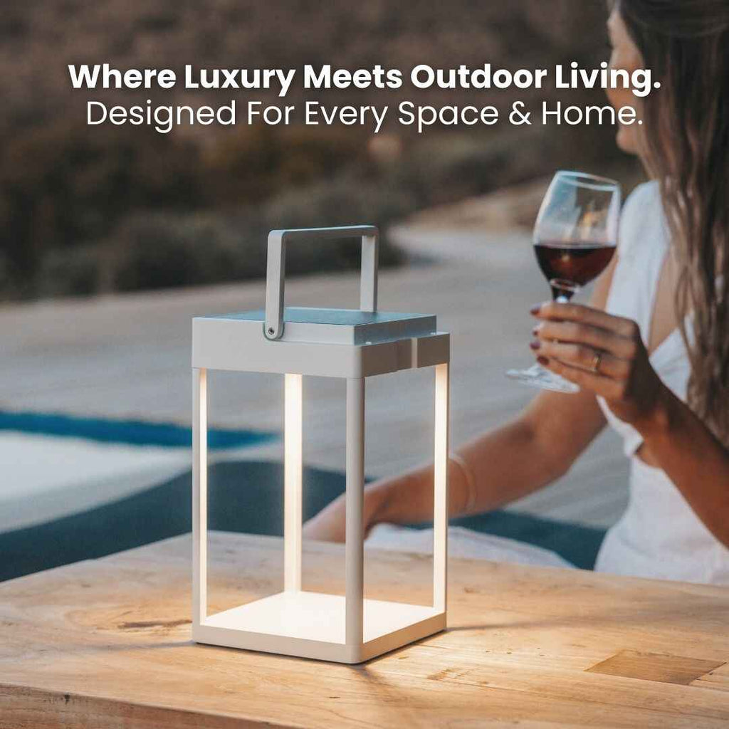 Luxury Metal Solar Lantern