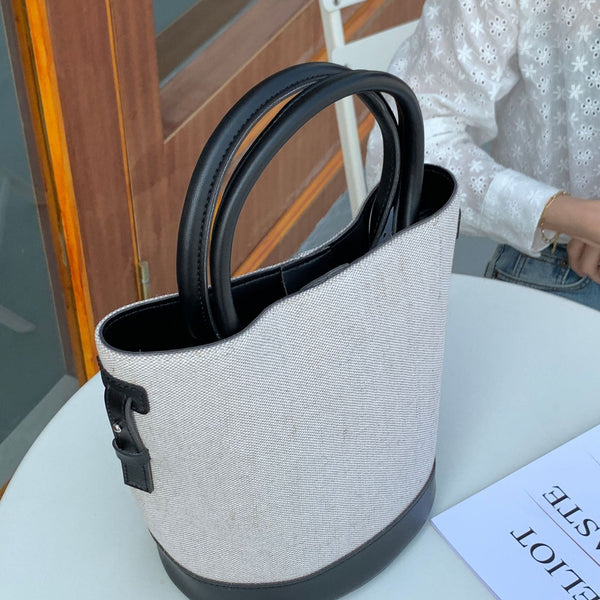 Serah Crossbody Bucket Bag
