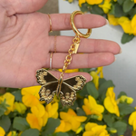 Golden Butterfly Poetic Wings