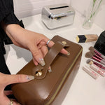Tinah Vegan Leather Cosmetics Pouch