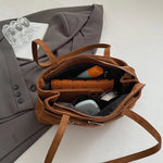 Sela Vegan Leather Shoulder Bag