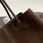 Lina Oversized Vegan Suede Tote Bag