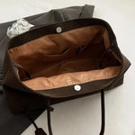 Lina Oversized Vegan Suede Tote Bag