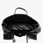 Vola Structured Open-Top Vegan Leather Tote