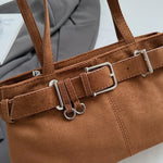 Sela Vegan Leather Shoulder Bag