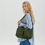 Kanna Vegan Leather Classic Crossbody Bag