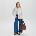 Lilya Vegan Leather Hobo Bag