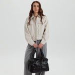 Vanah Vegan Leather Crossbody Bag