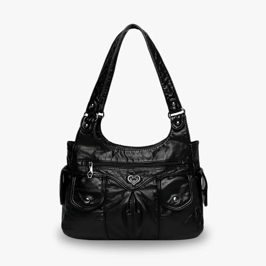 Moah Vegan Leather Shoulder Bag