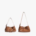Iona Pillowed Vegan Leather Shoulder Bag