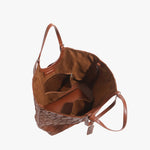 Kelia Woven Vegan Leather Tote Bag
