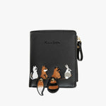Renah Embroidered Vegan Leather Bifold Wallet
