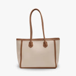 Elora Smooth Vegan Leather Shoulder Tote