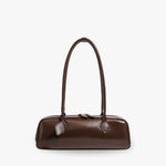 Lola Glossy Vegan Leather Shoulder Bag
