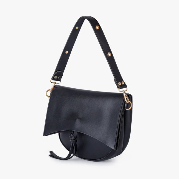 Lune Vegan Leather Crossbody Bag