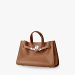 Loha Grained Vegan Leather Work Tote