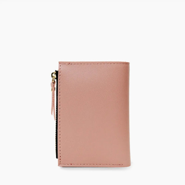 Fleur Embroidered Vegan Leather Wallet