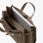 Loha Grained Vegan Leather Work Tote