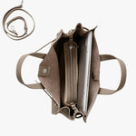 Loha Grained Vegan Leather Work Tote