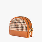 Moya Structured Vegan Leather Zip Wallet