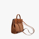 Aria Vegan Suede & Leather Hybrid Backpack