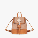 Liorra Structured Vegan Leather Backpack