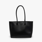 Elora Smooth Vegan Leather Shoulder Tote