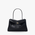 Vena Flap Turn-Lock Vegan Leather Shoulder Bag
