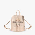 Liorra Structured Vegan Leather Backpack