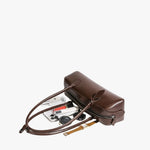 Lola Glossy Vegan Leather Shoulder Bag