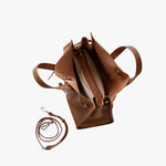 Loha Grained Vegan Leather Work Tote