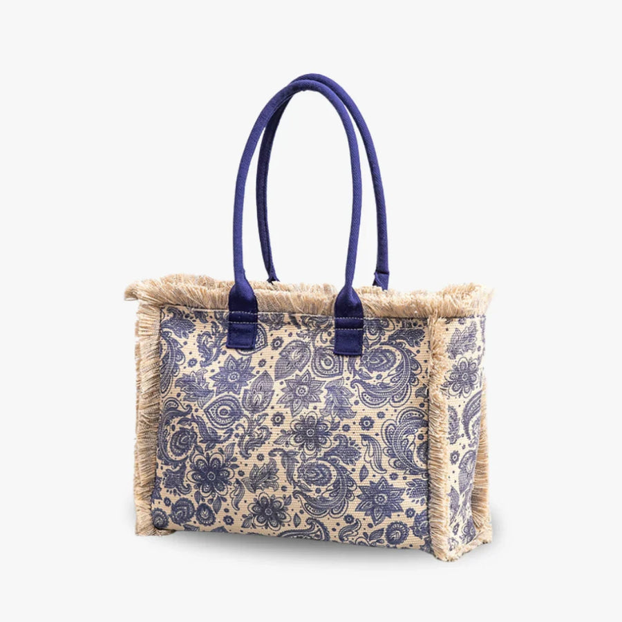 Flora Vegan Leather Tote Bag